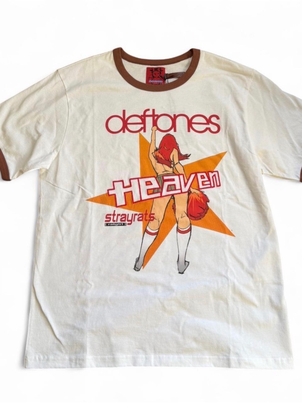 Heaven by Marc Jacobs Deftones x Stray Rats Ringer Tee